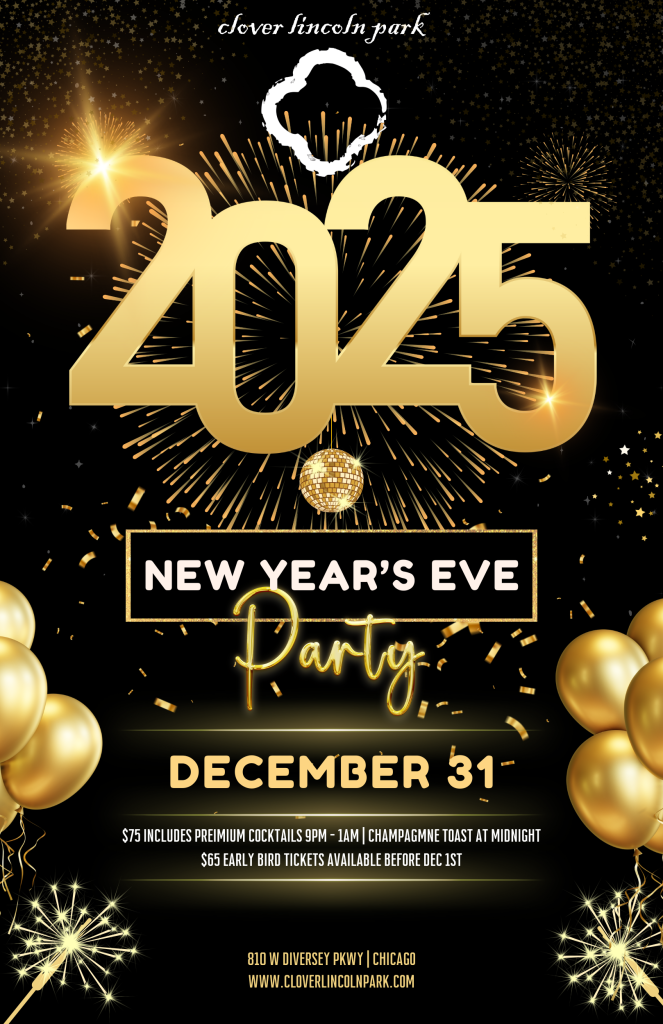 NEW YEAR'S EVE @ Clover!