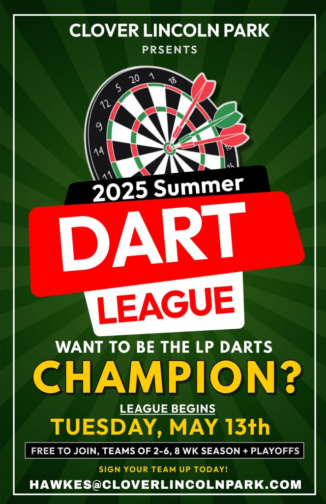 Summer Darts League – Starts May 13