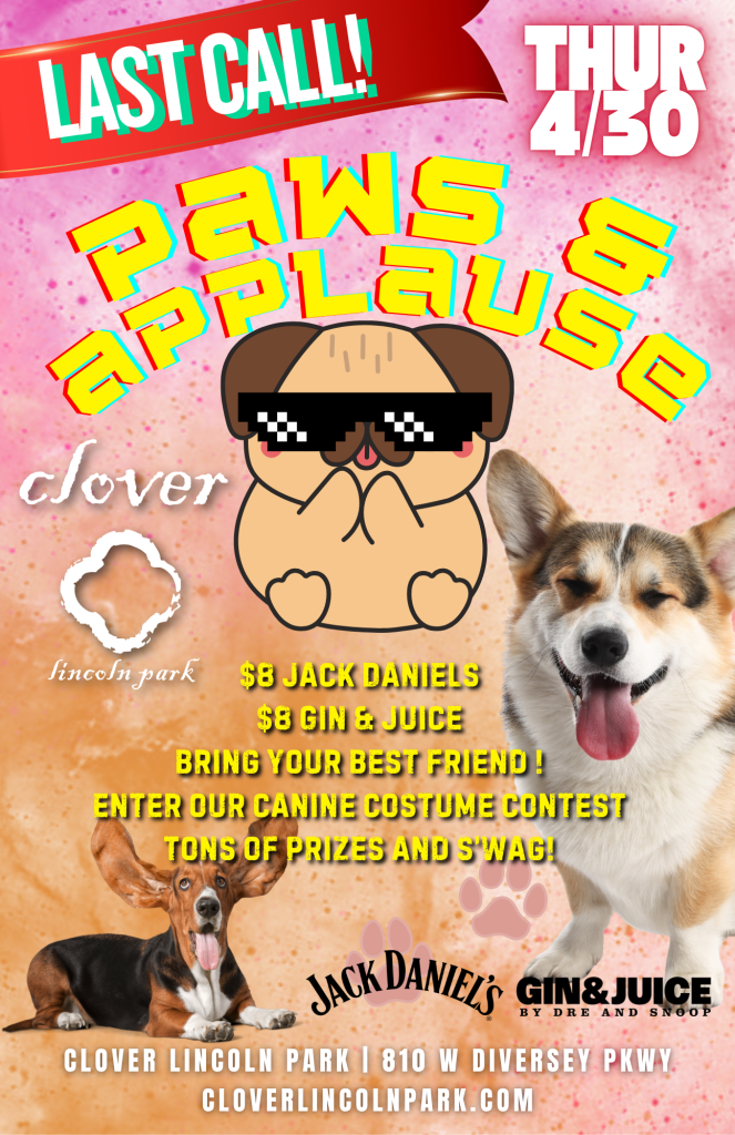 April 30 | Paws & Applause – Lincoln Park