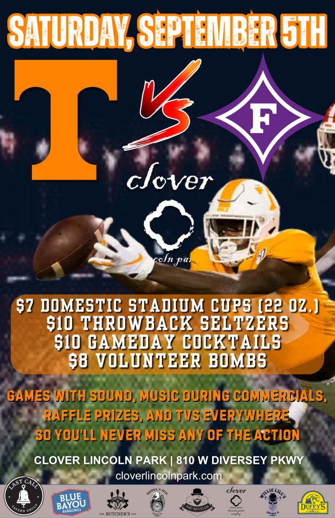 September 5, 2026 | Tennessee vs. Furman | Clover Lincoln Park